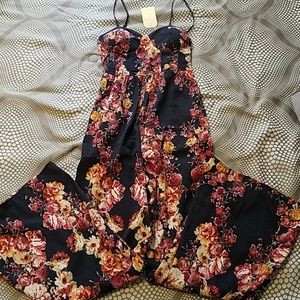 Womens wide leg romper